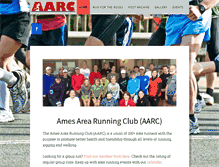 Tablet Screenshot of amesrunners.org